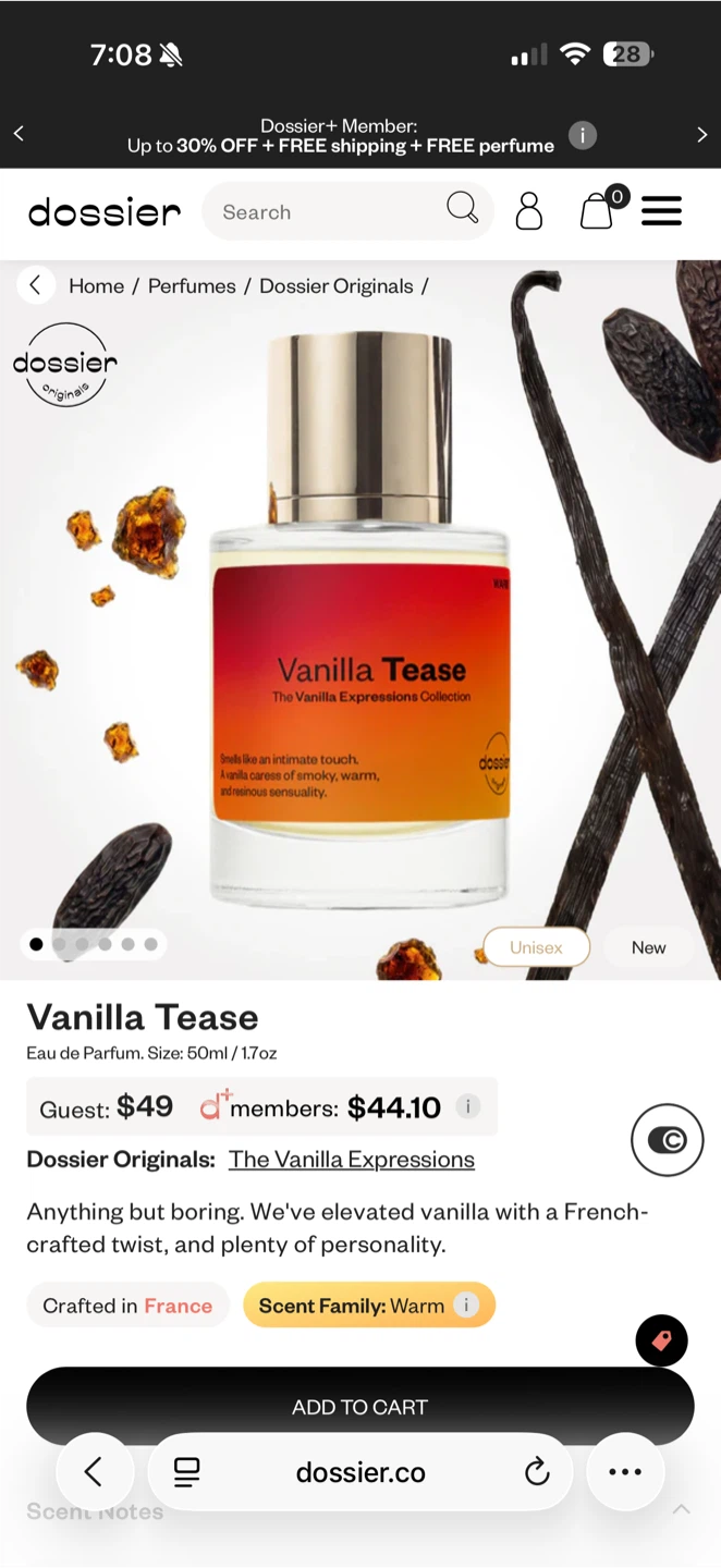 Dossier Vanilla Rebel & Vanilla Tease Eau de Parfum Set - photo 4