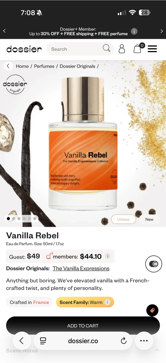 Dossier Vanilla Rebel & Vanilla Tease Eau de Parfum Set - photo 5