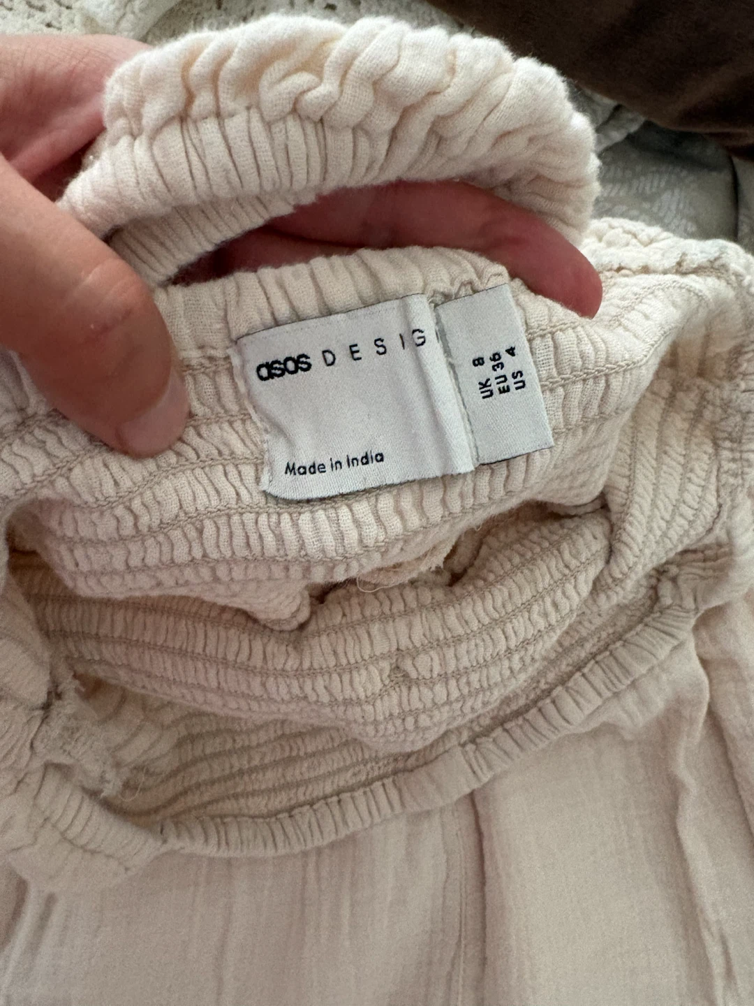 ASOS DESIGN Linen Blend Jumpsuit - photo 2