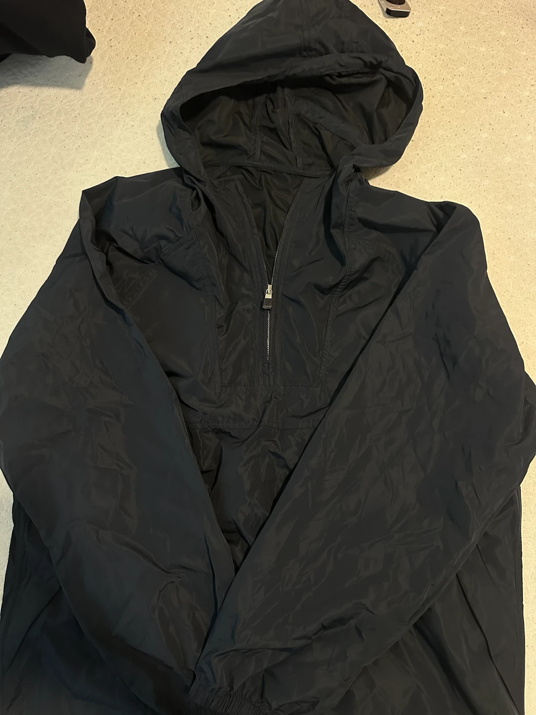 Louis Vuitton Black Hooded Anorak Jacket - photo 2