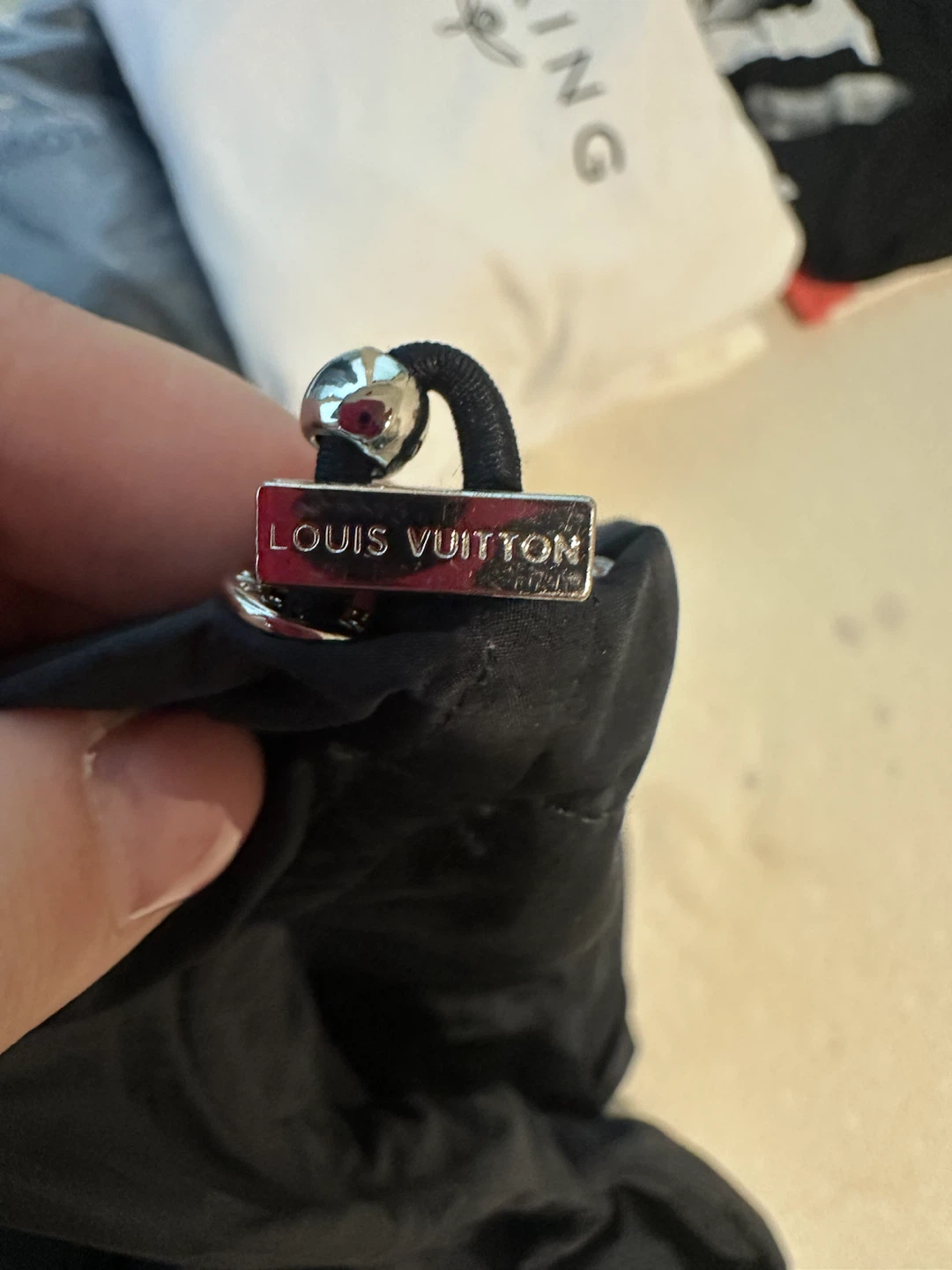 Louis Vuitton Black Hooded Anorak Jacket - photo 4