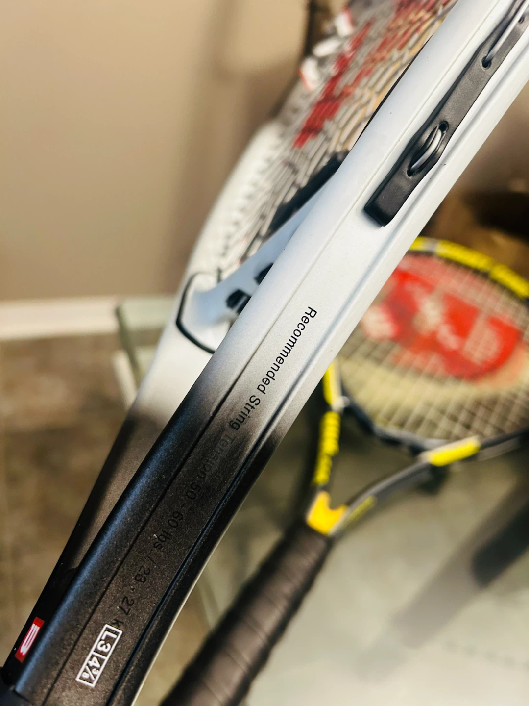 Wilson Court Zone Stop Shock Tennis Rackets - photo 4