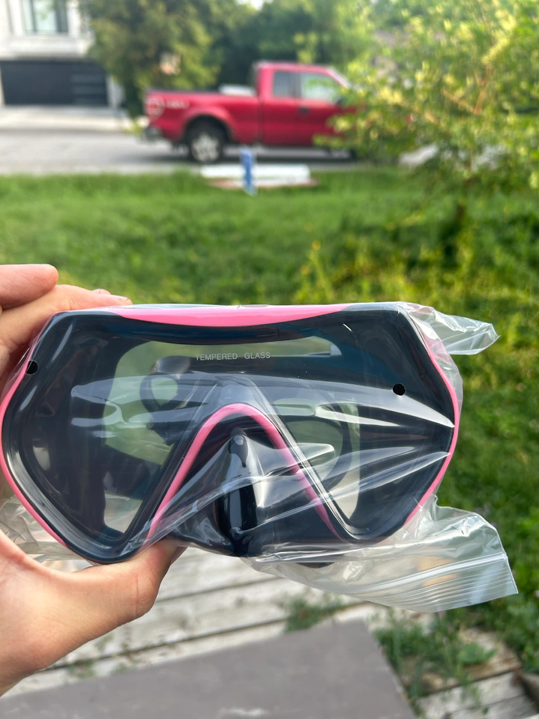2 Pack Snorkel Set - Black and Pink - photo 4