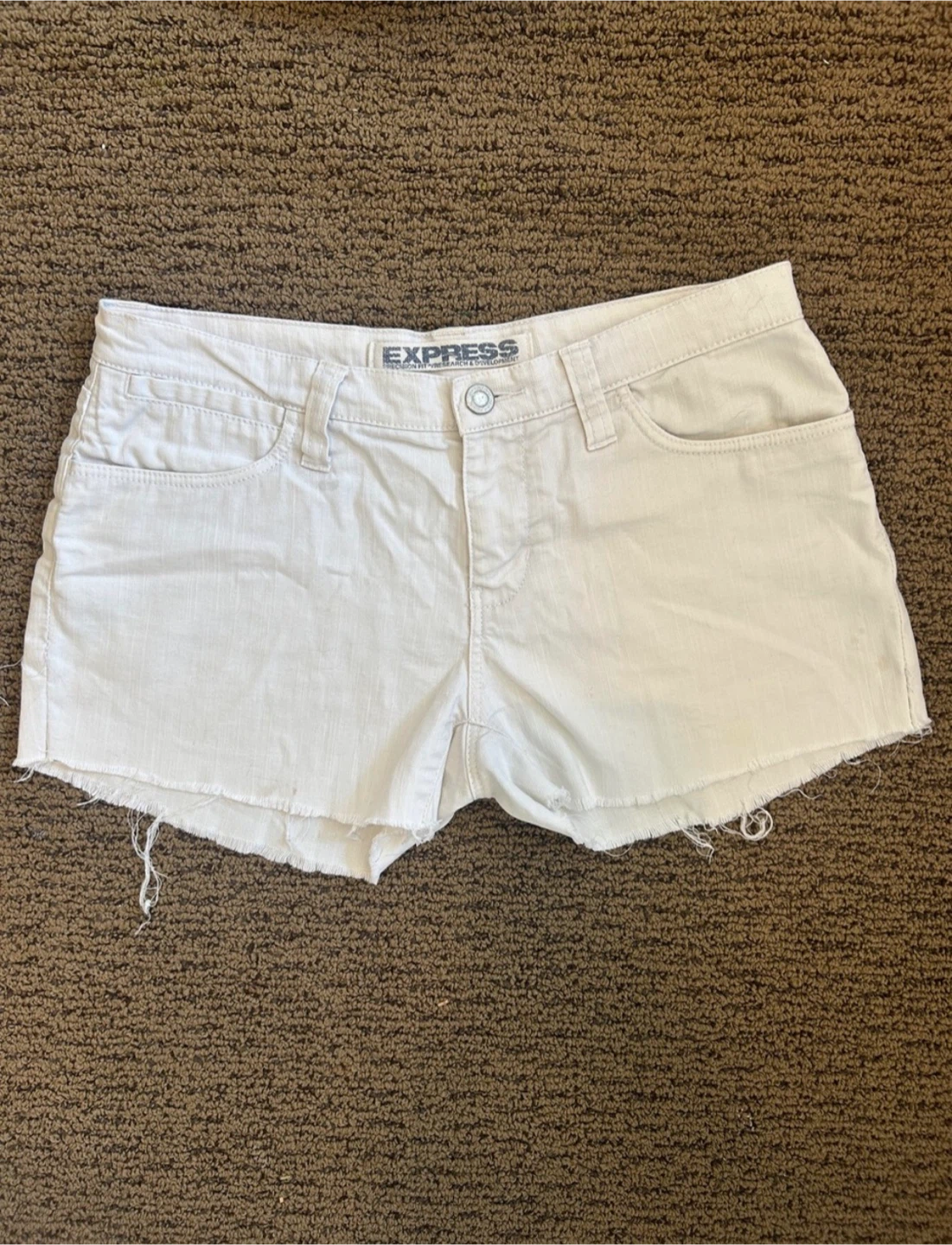 White Express Shorts