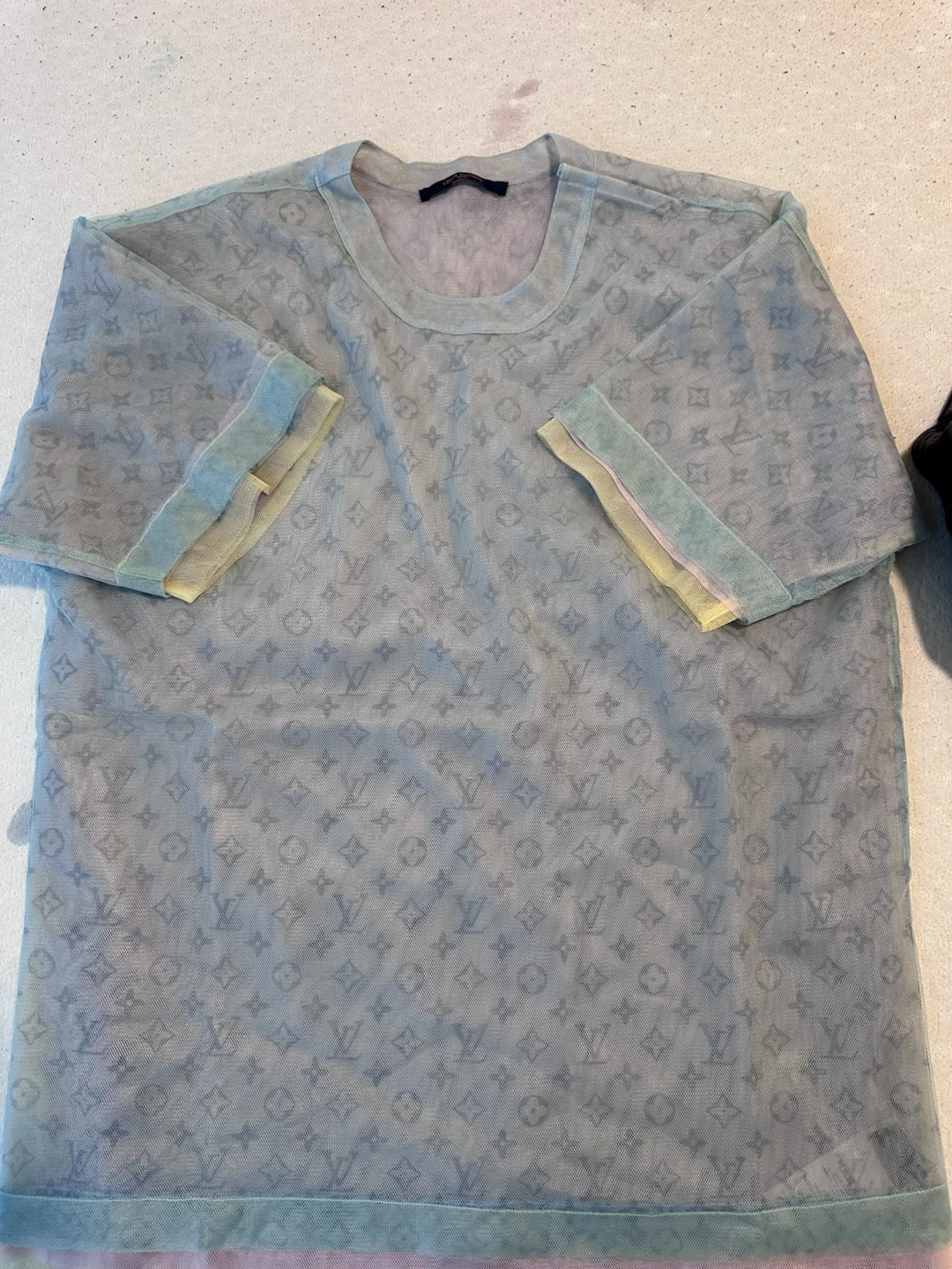 Louis Vuitton Mesh Monogram T-Shirt Size S