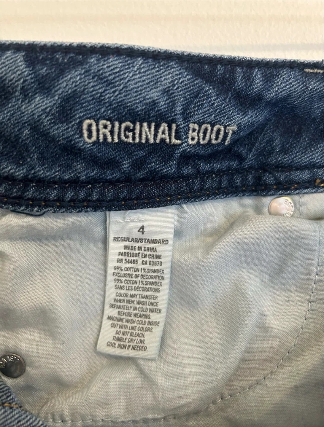 American Eagle Distressed Low Rise Bootcut Heans - photo 5
