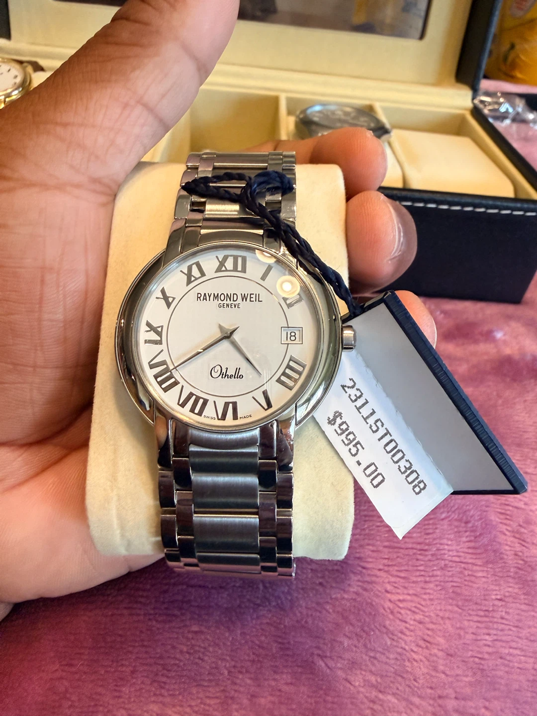 RAYMOND WEIL OTHELLO GENEVE (SWISS MADE) - photo 3
