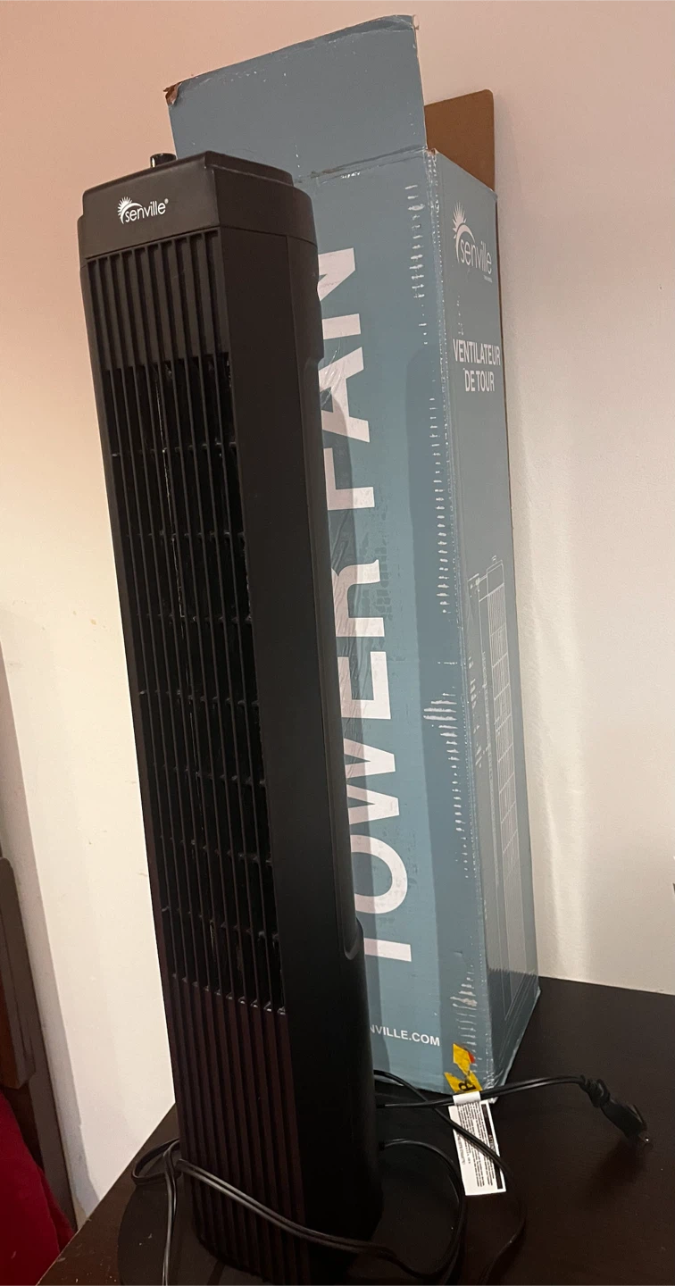 Senville 28” Oscillating Tower Fan