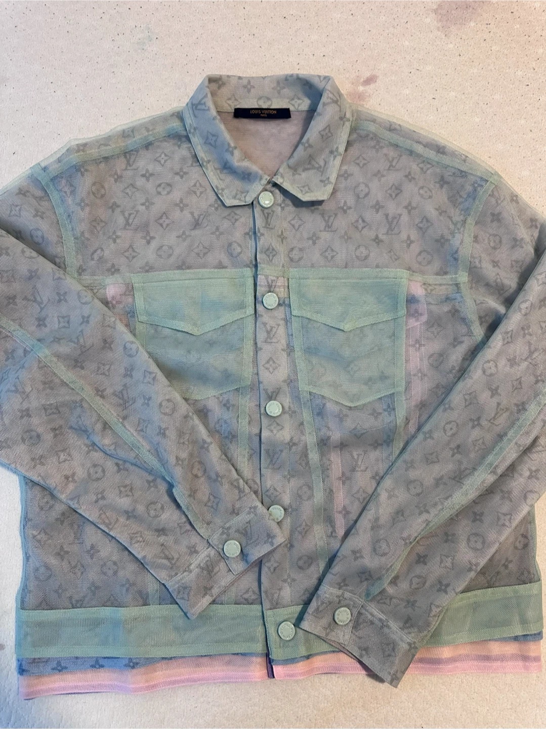 Louis Vuitton Monogram Mesh Jacket