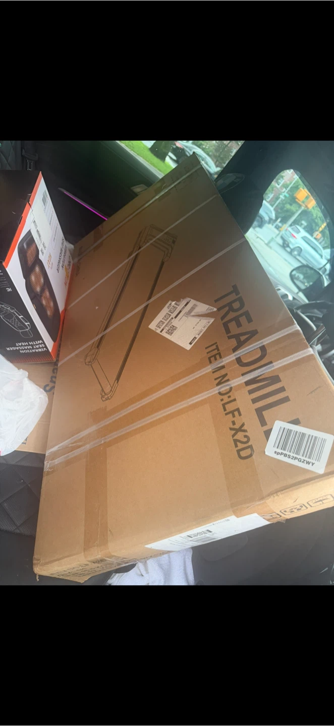 HomeFitnessCode 2 in 1 Folding Treadmill
