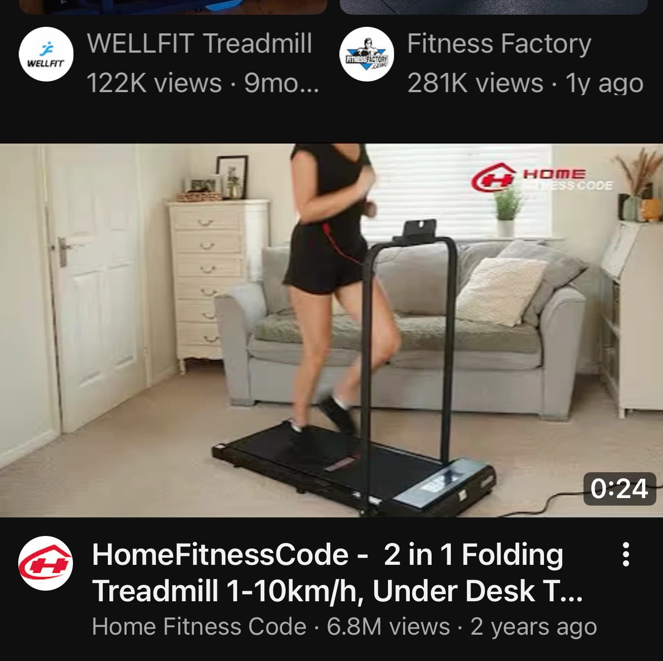 HomeFitnessCode 2 in 1 Folding Treadmill - photo 2
