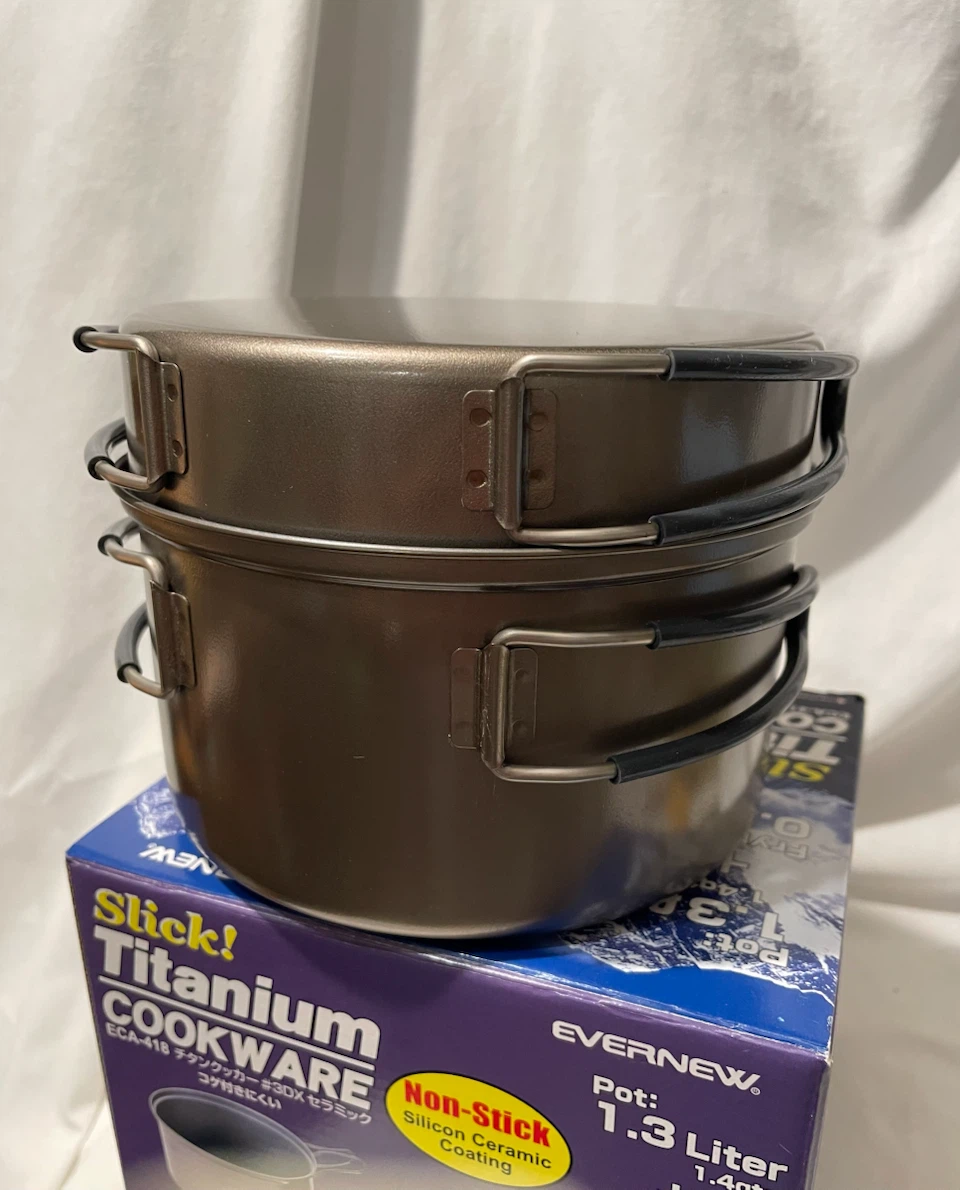 EVERNEW Slick! Titanium Cookware Set - photo 3