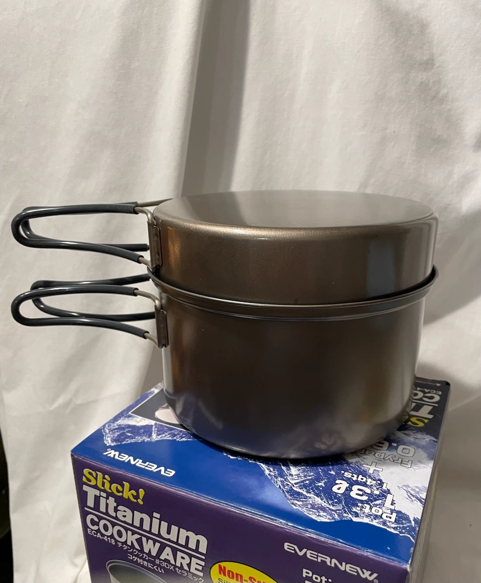 EVERNEW Slick! Titanium Cookware Set - photo 4