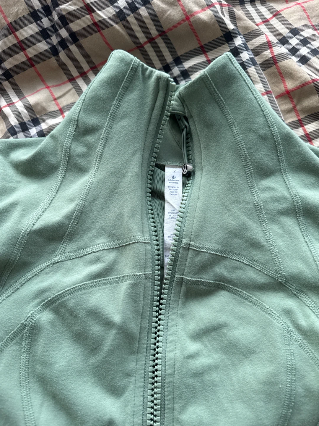 Lululemon Full Zip Jacket - Green - photo 3