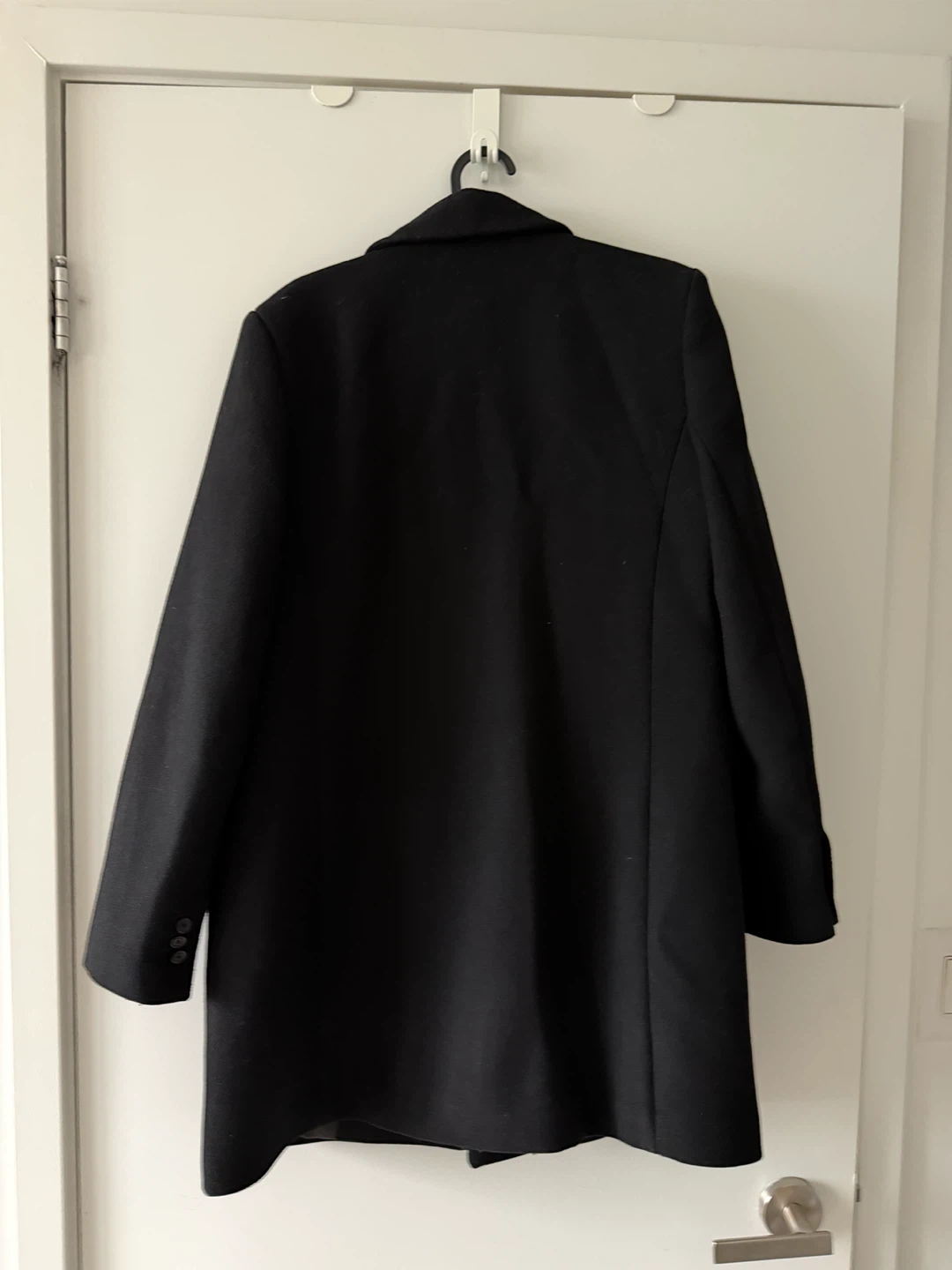 MANGO Black Wool Blend Coat - Size M - photo 4