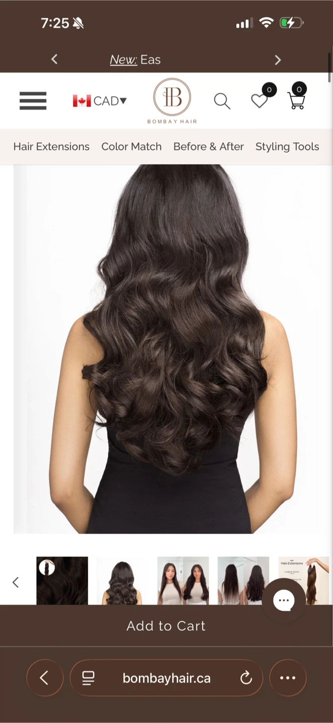 Bombay Hair Espresso Halo Hair Extensions - photo 2