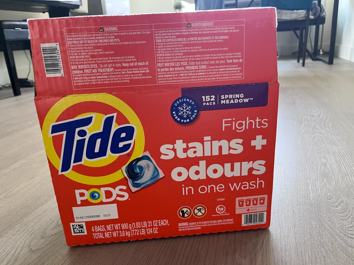Tide Pods Spring Meadow 152 Pacs