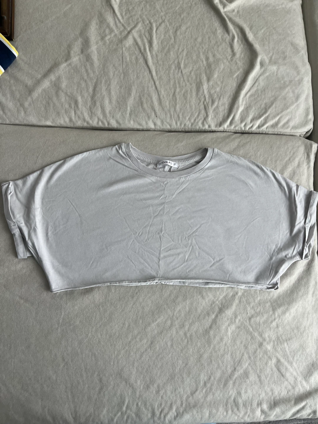 Armalife Grey Cropped T-Shirt - Size S