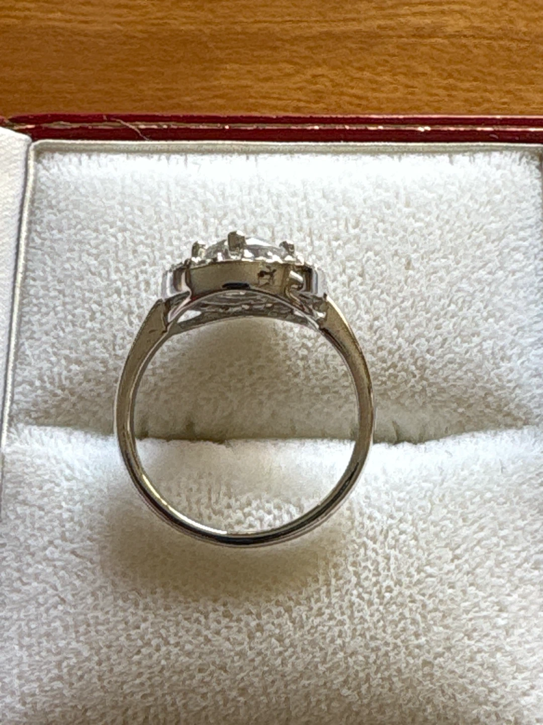 Diamond Halo Ring - photo 3