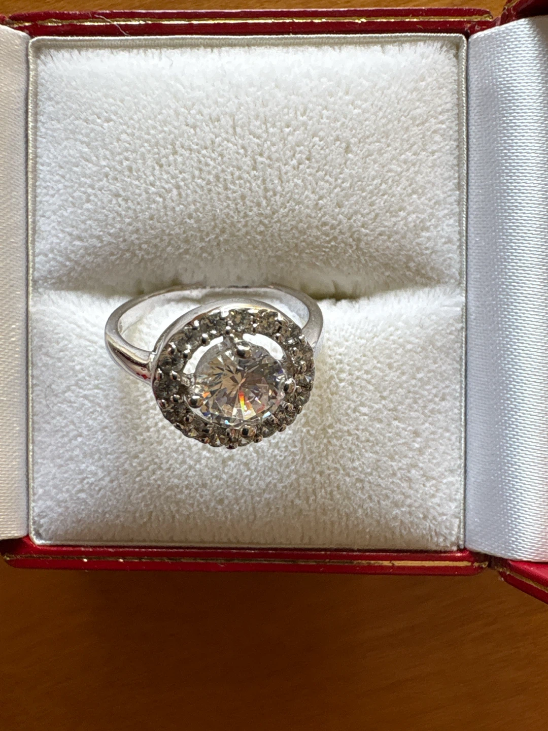 Diamond Halo Ring - photo 4