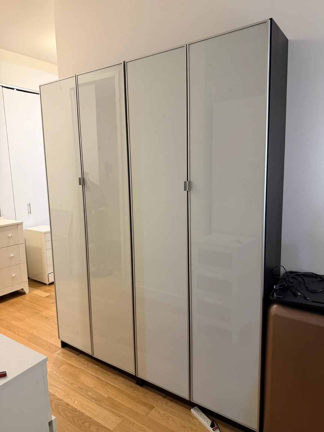 IKEA BILLY bookcase HÖGBO Doors - 2 Available
