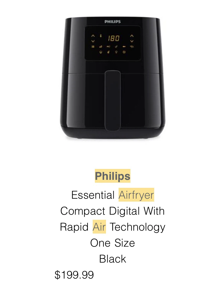 4.3qr Philips Essential Airfryer Compact Digital - photo 4