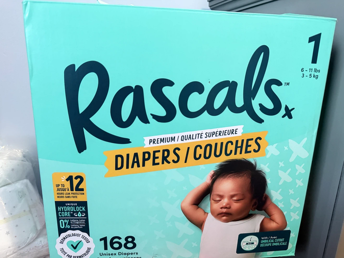 Diapers - N/B & Size 1