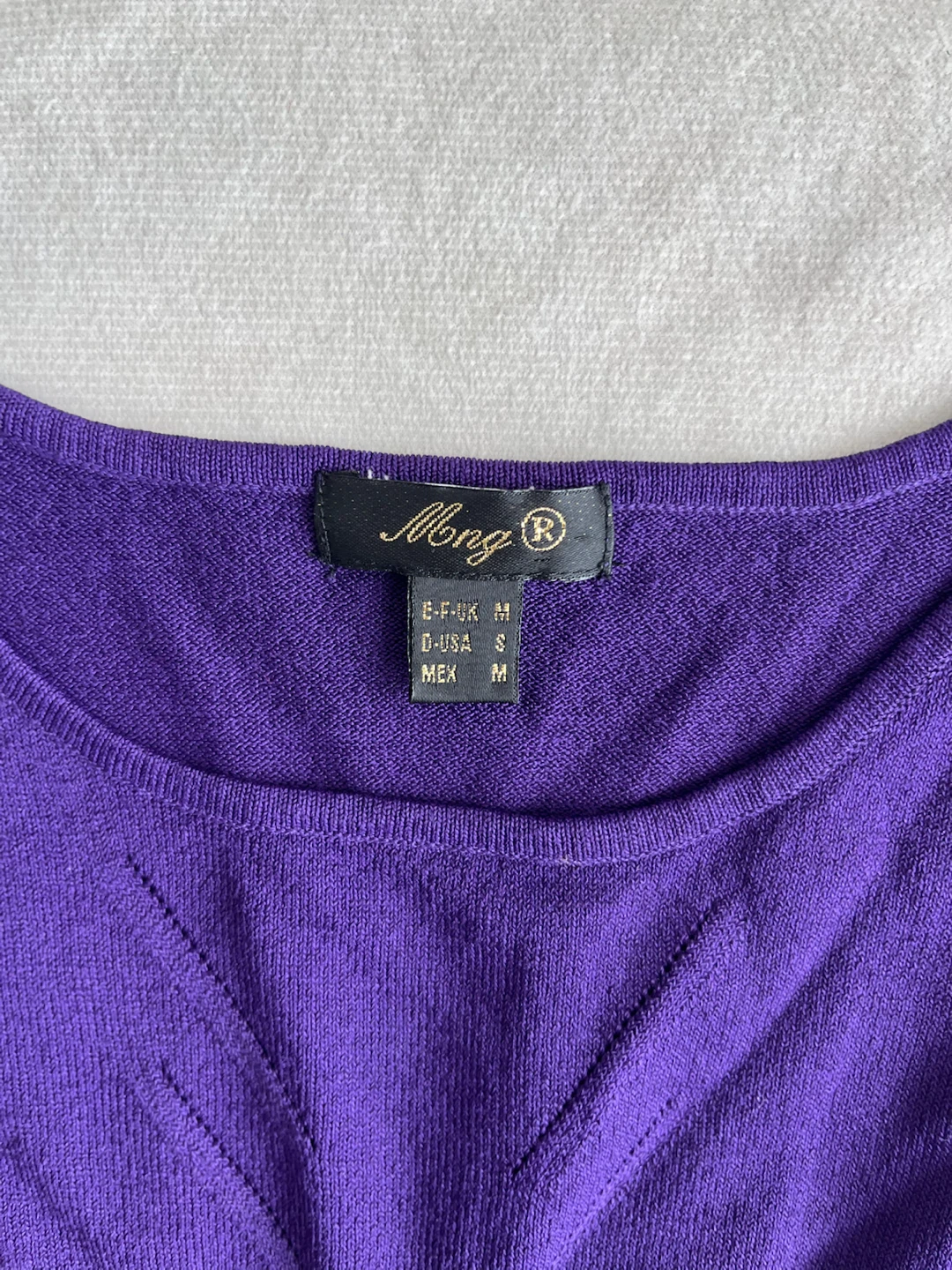 Mango Purple Spaghetti Strap Tank Top - Size M - photo 2