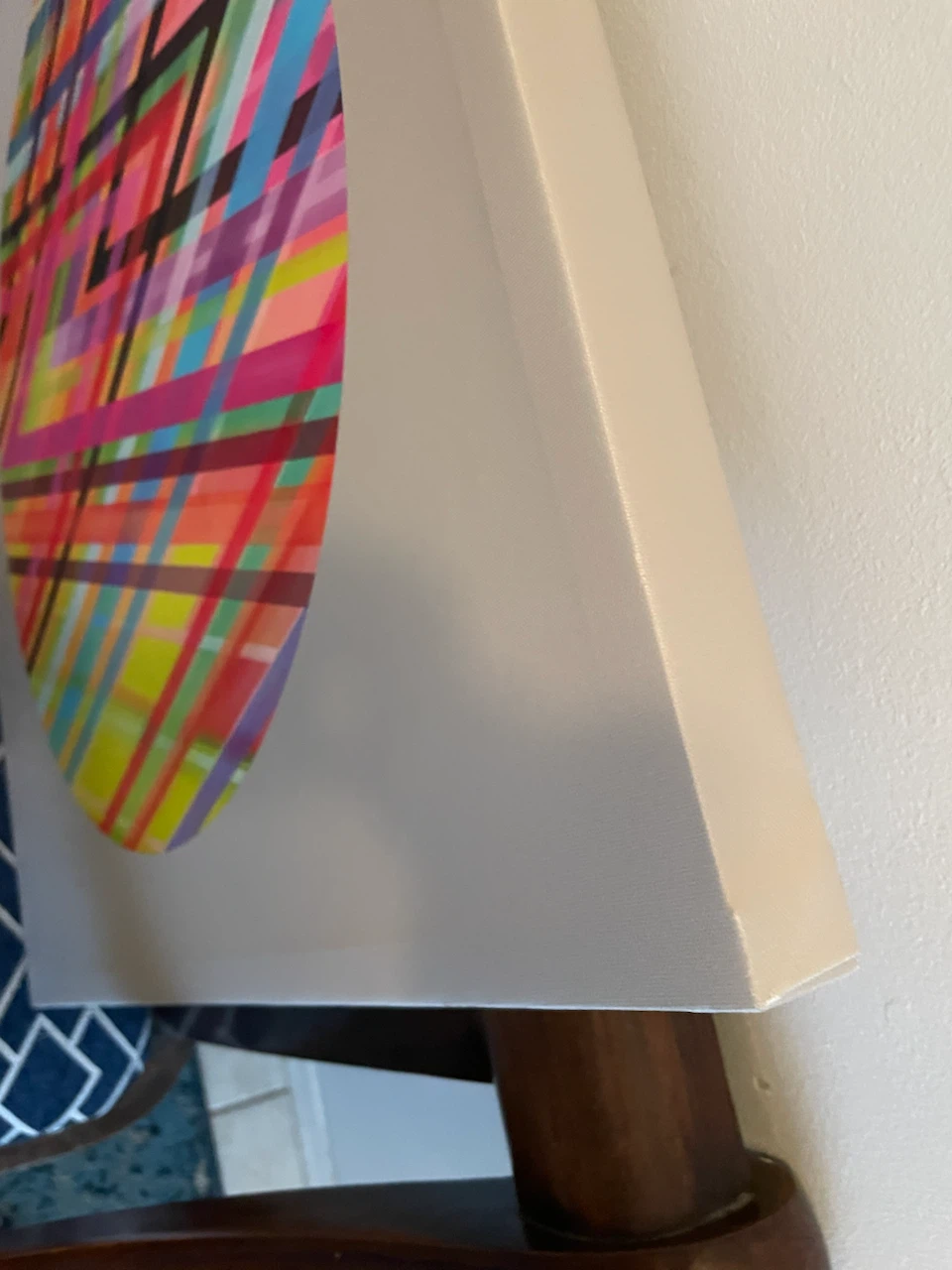 Abstract Circle Canvas Art - photo 2