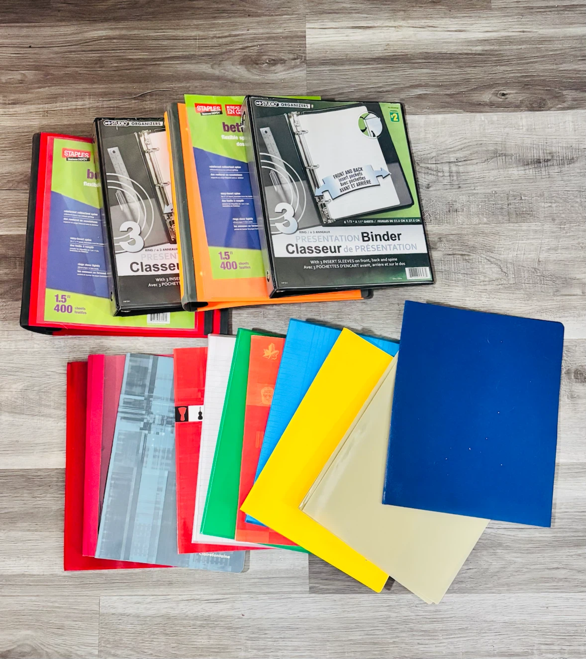 Binders & Note Books