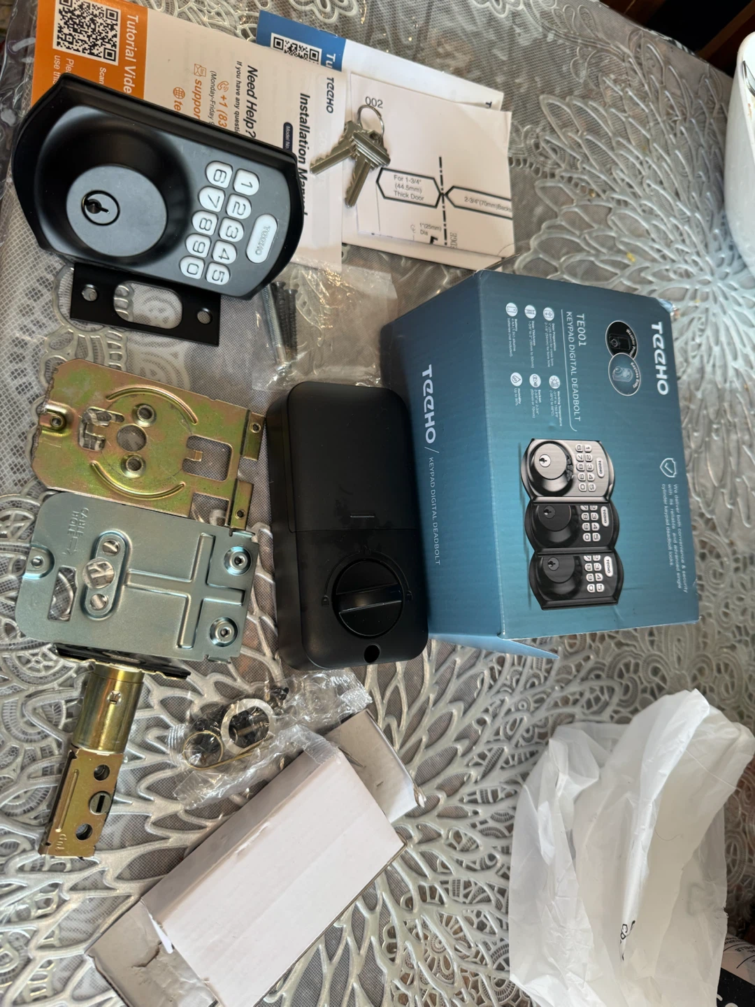 Teecho TE001 Keypad Digital Deadbolt - photo 3