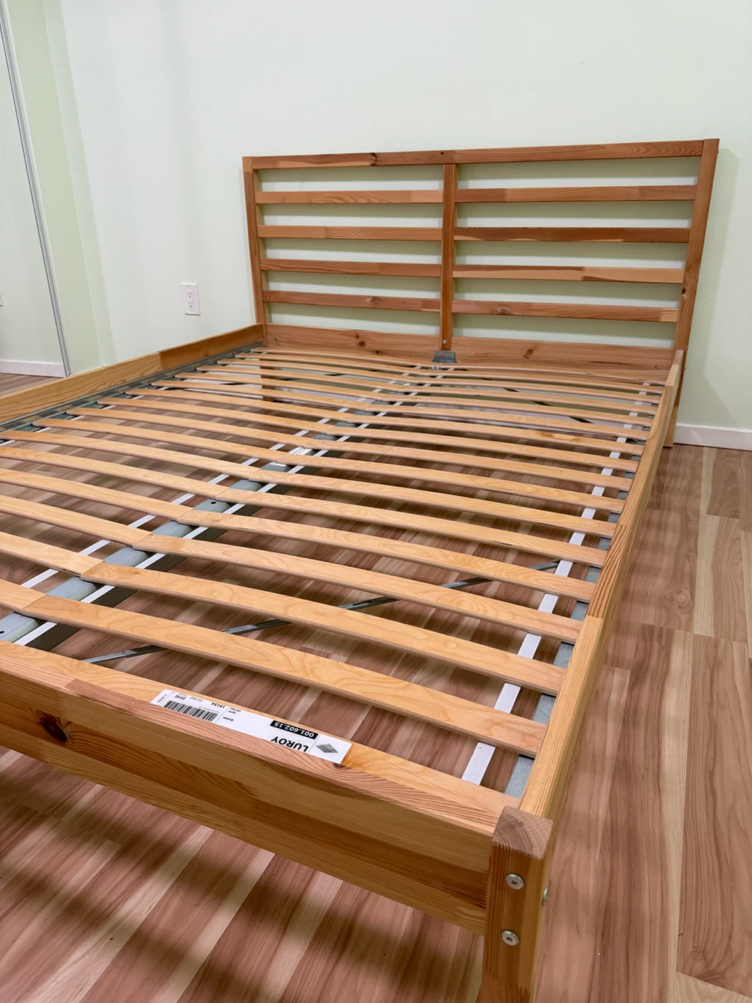 🛏️ Ikea Queen TARVA Bed Frame & LUROY Bed Slats - photo 3