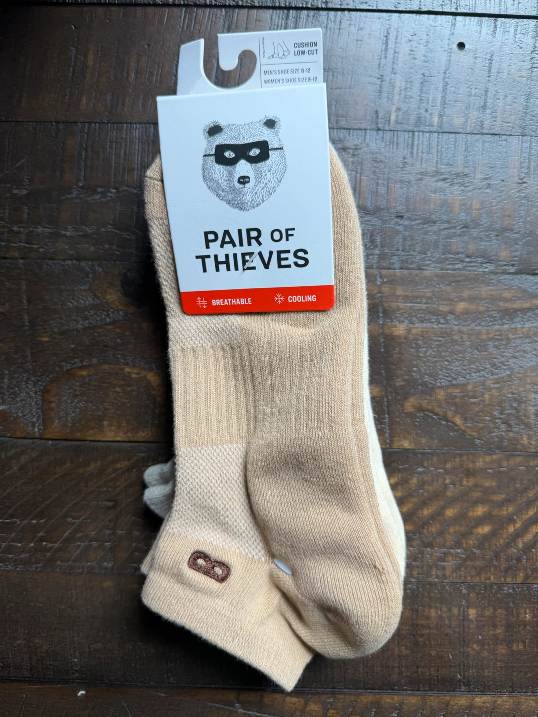 New with tags! 3 Pairs of Thieves Men's Low-Cut Socks