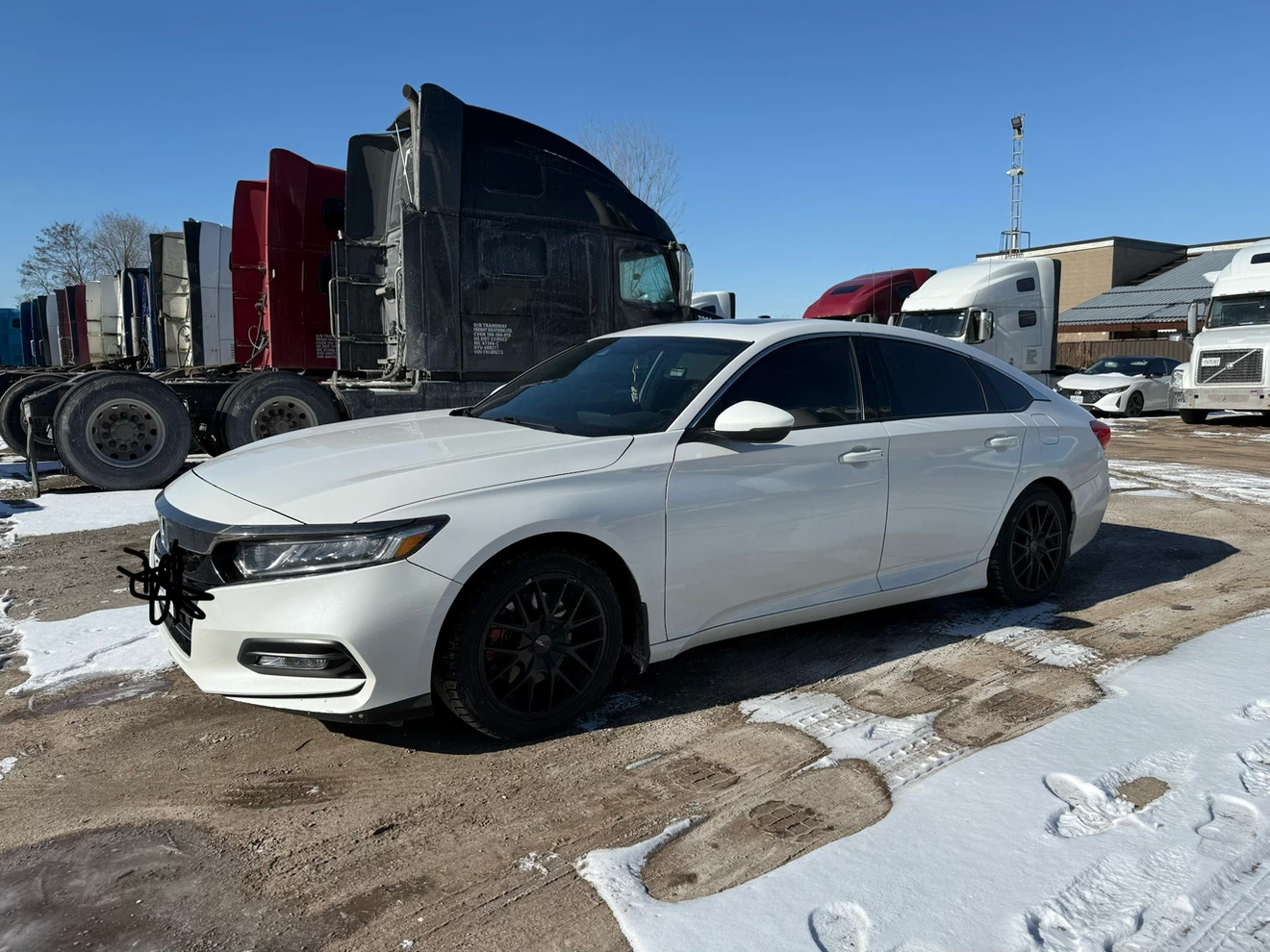White Honda Accord Sport Sedan - photo 3