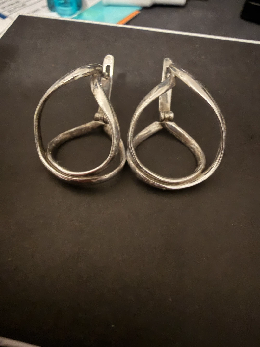 Sterling Silver 925 unique Earrings - photo 2