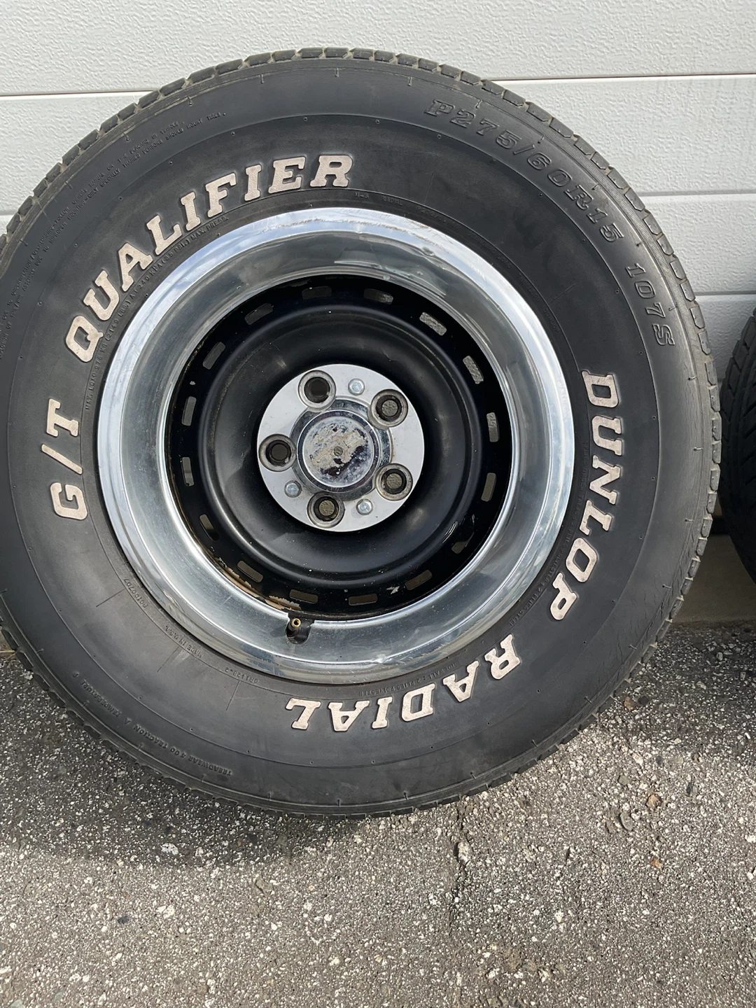 Set of 4 GMC Chrome Wheels 15”x 7” from 73-87 - photo 5