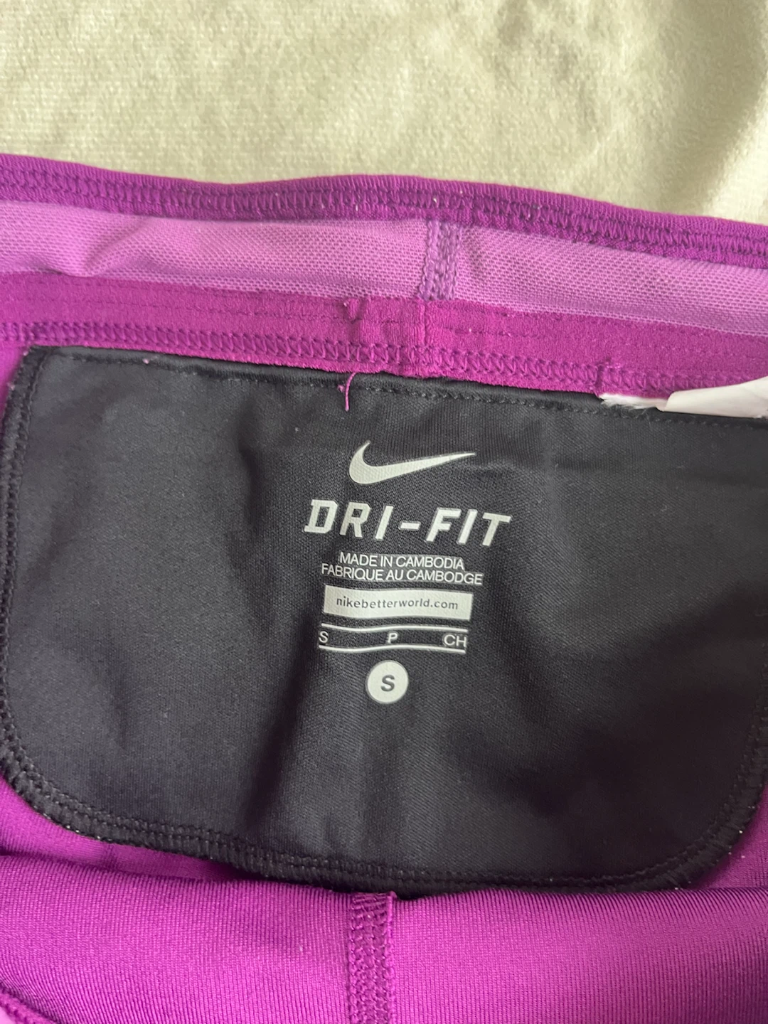 Nike Dri-FIT Purple Running Capris - photo 4