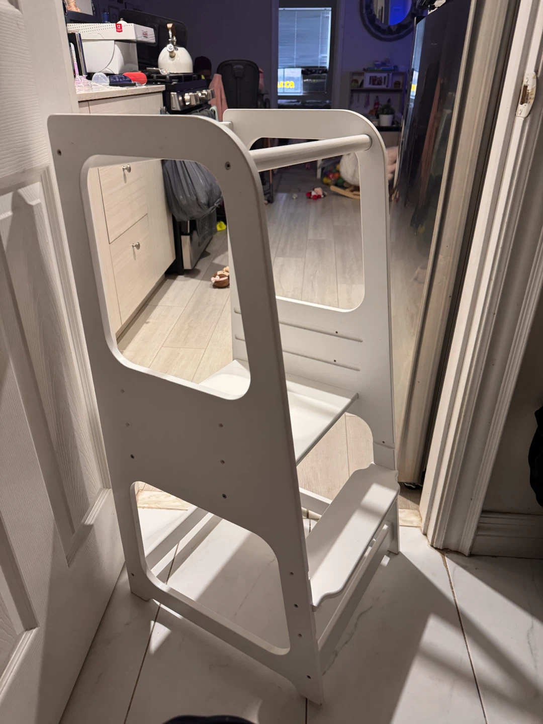 White Toddler Learning Tower