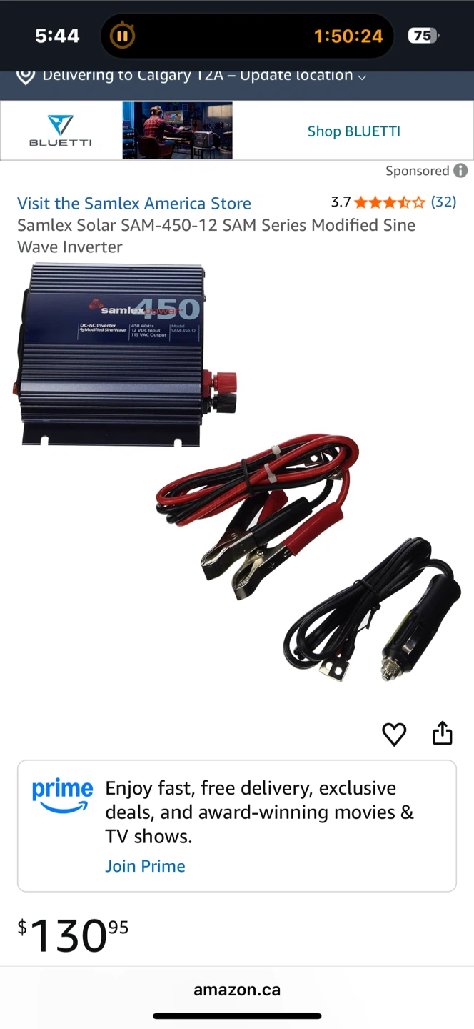 Samlex 450 Watt Power Inverter - photo 4
