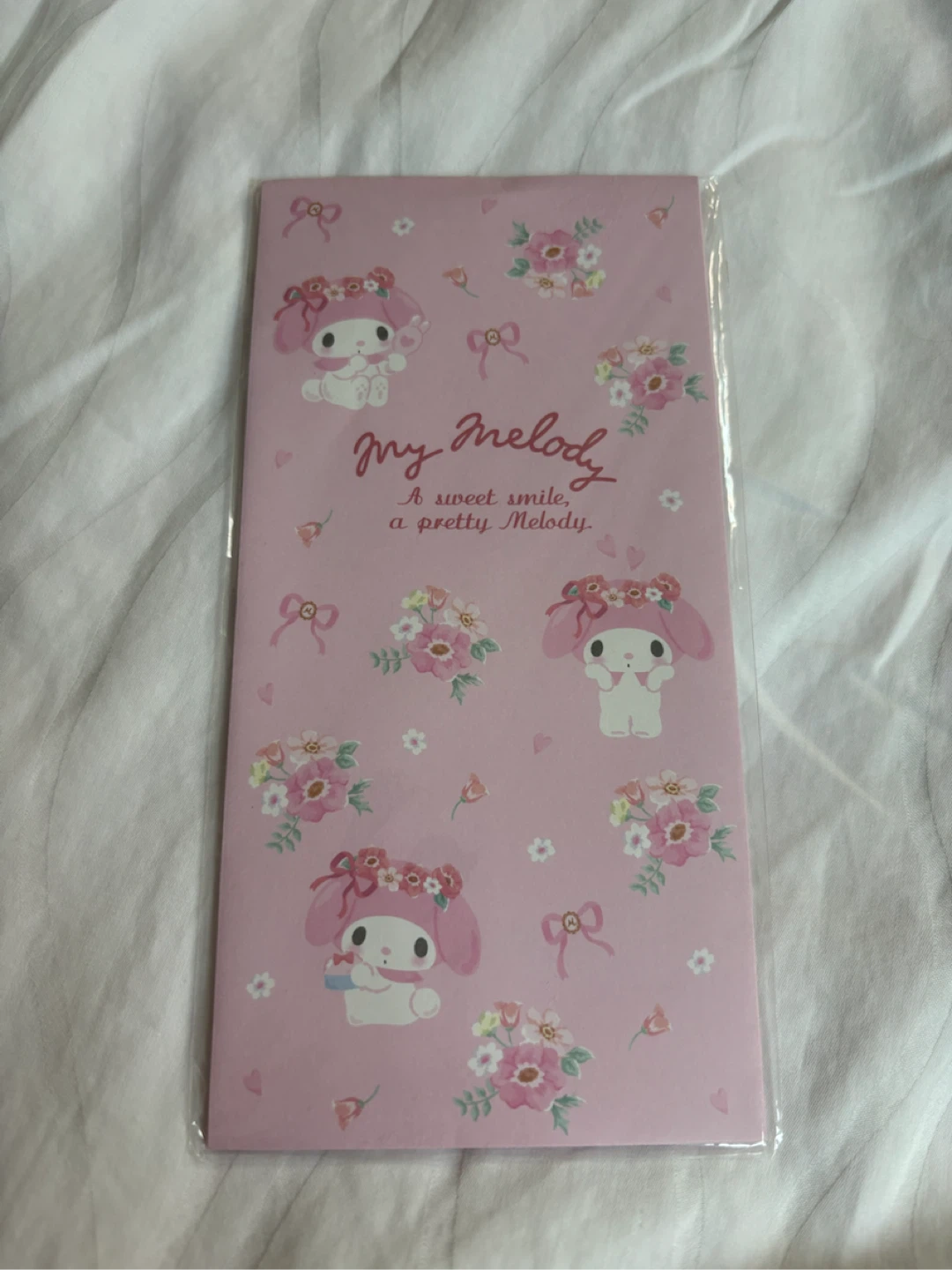 Sanrio My Melody Pouch letter Set