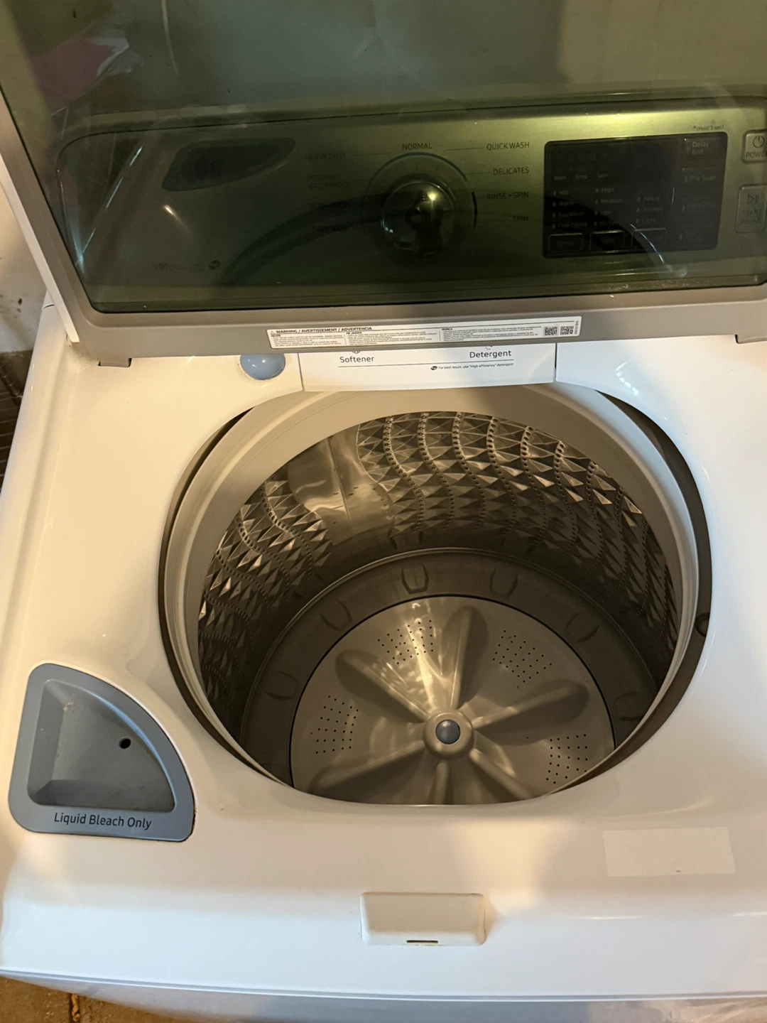 Samsung Top Load Washing Machine WA45M7050AW - photo 2