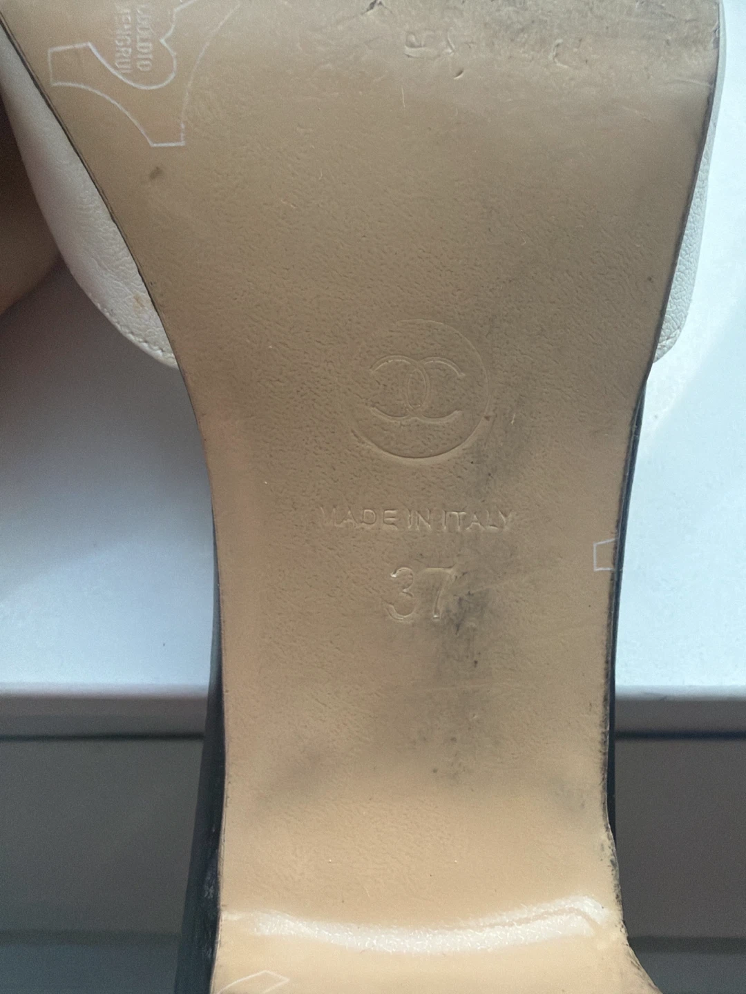Chanel Two-Tone Mary Jane Heels - photo 2