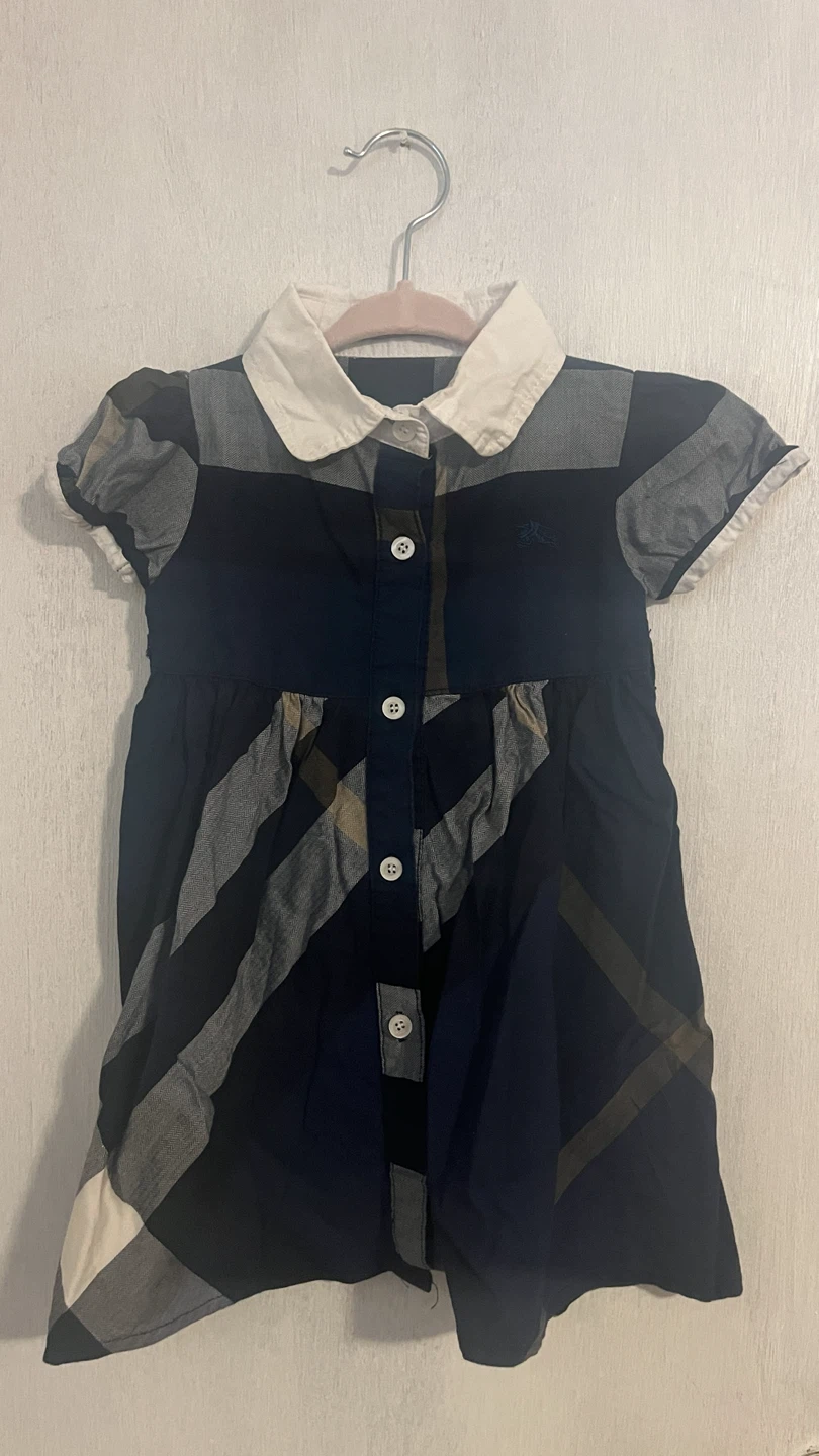 Burberry London Plaid Dress - Size 2T