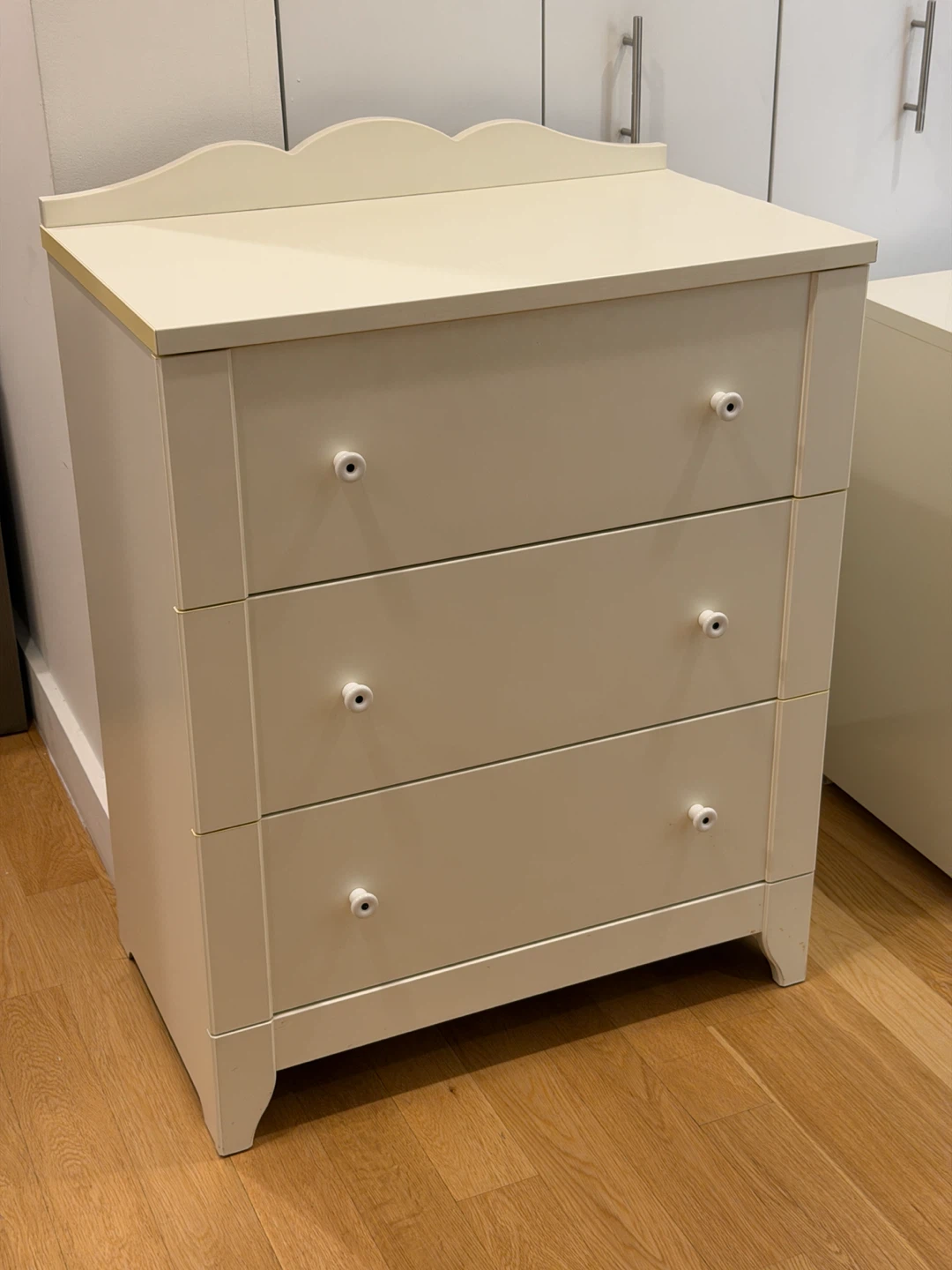 IKEA Hensvik white 3-drawer Chest