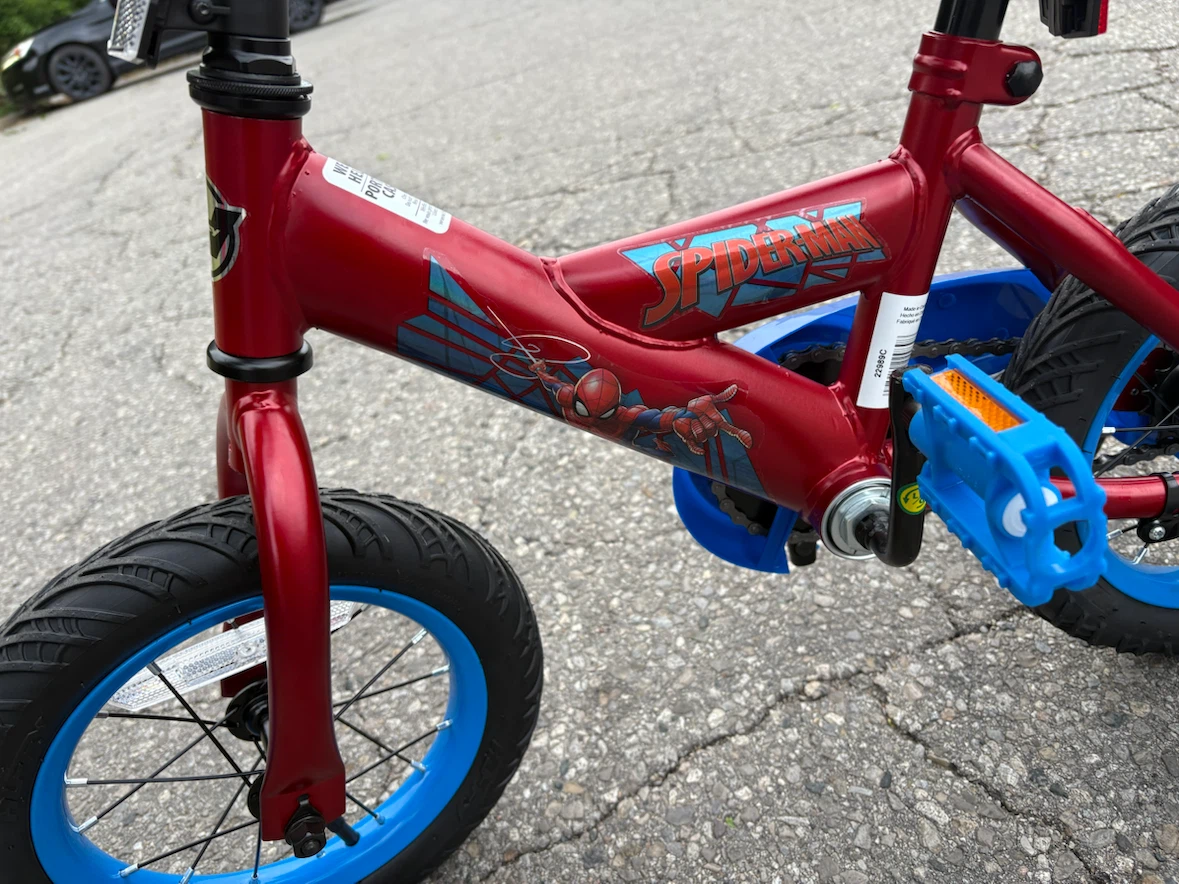 Marvel Spider-Man Kids' Bike 12-in Whee - photo 2