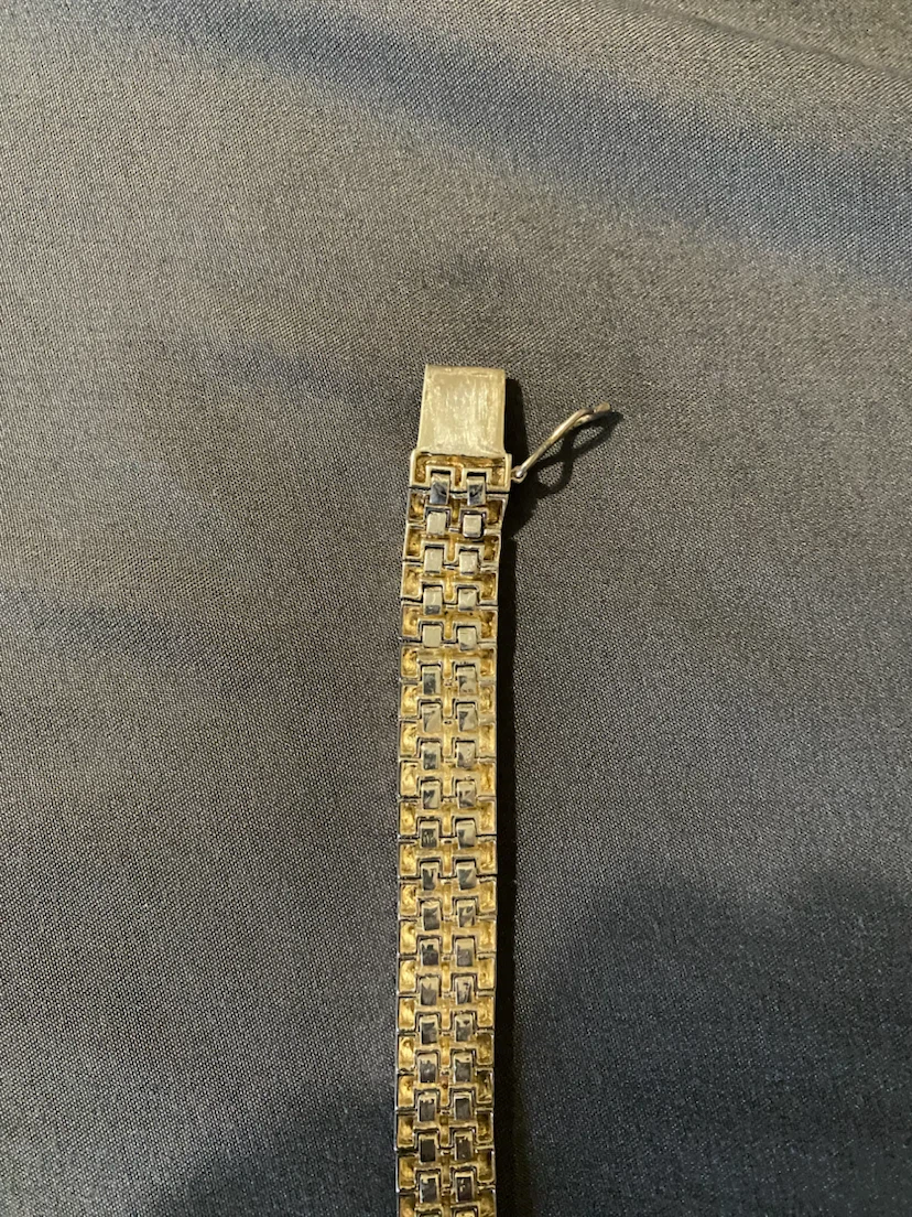 Sterling Silver Vintage Bracelet *** - photo 5