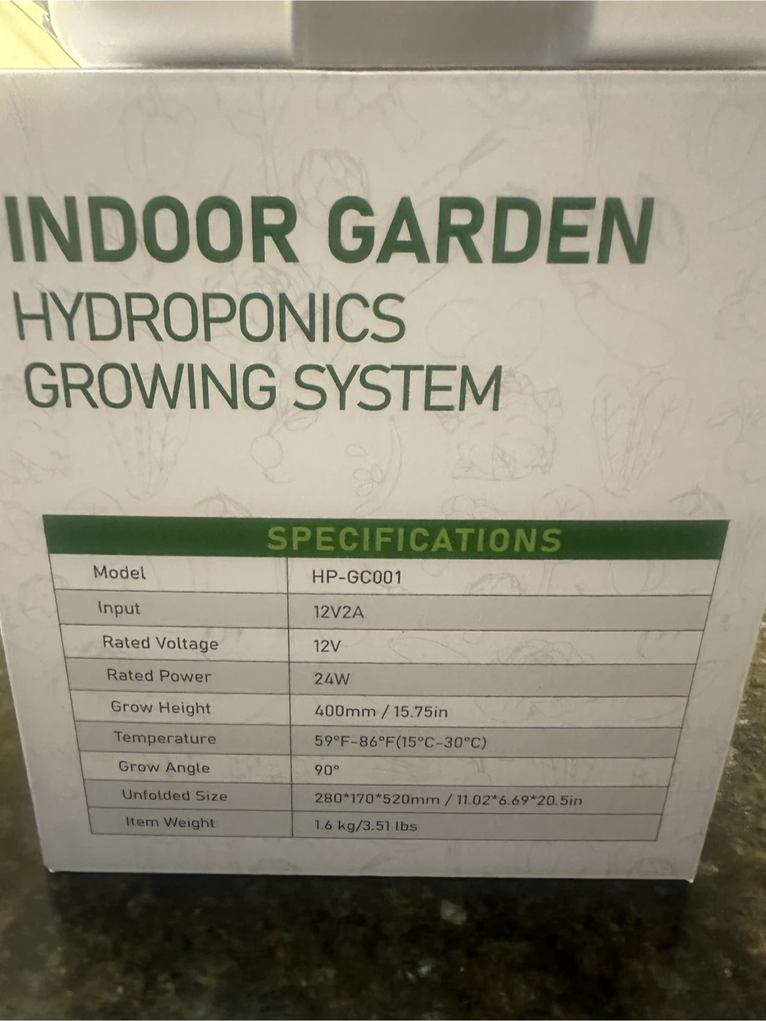 Indoor garden hydroponic growing system - photo 4