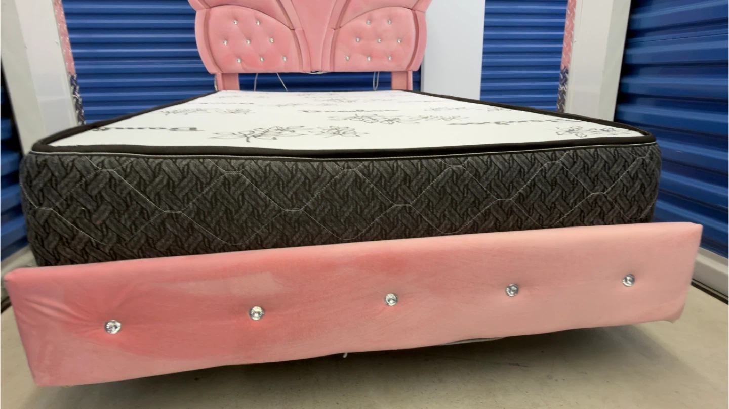 Pink Butterfly Bed Frame with Lights Twin size - photo 5