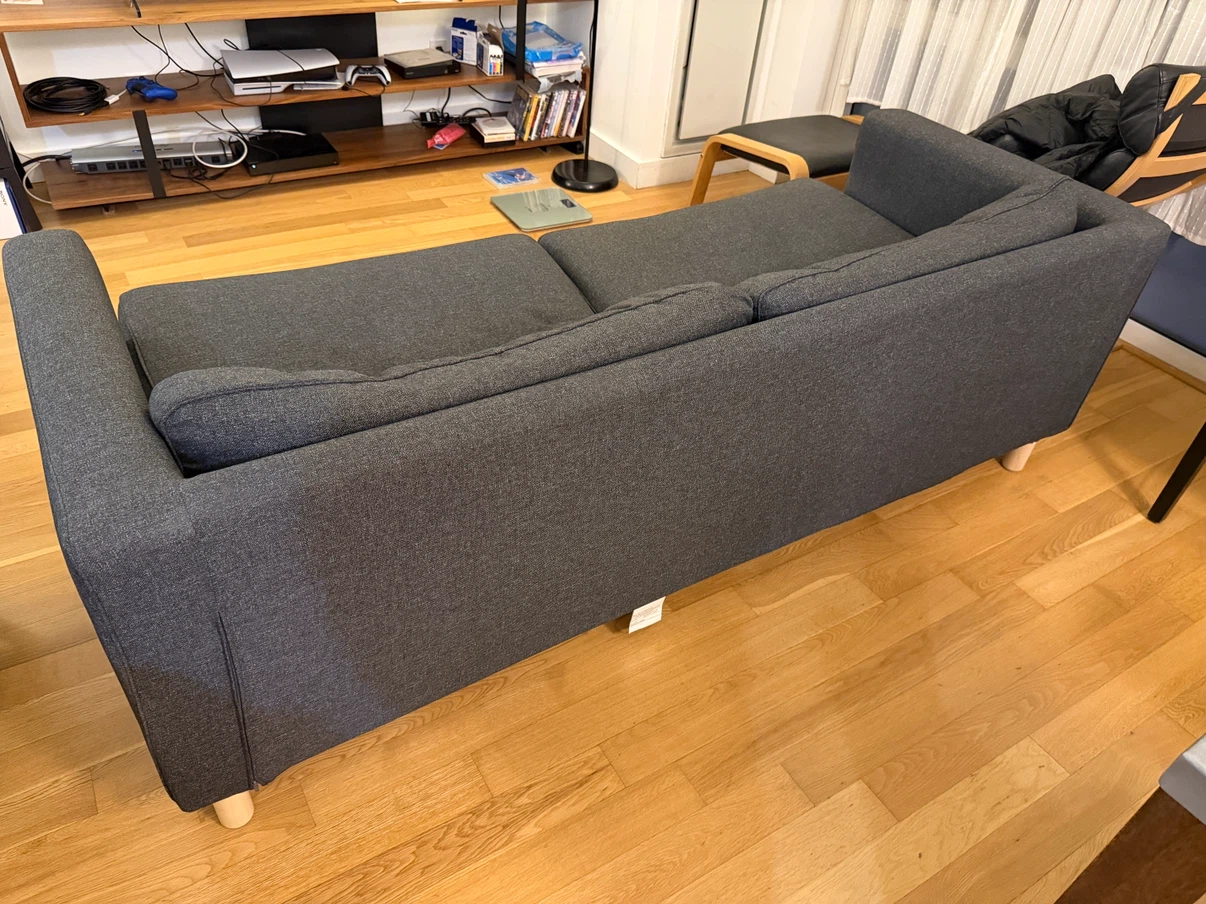IKEA PÄRUP sofa in Gray - Pickup dates 8/1-8/4 - photo 2