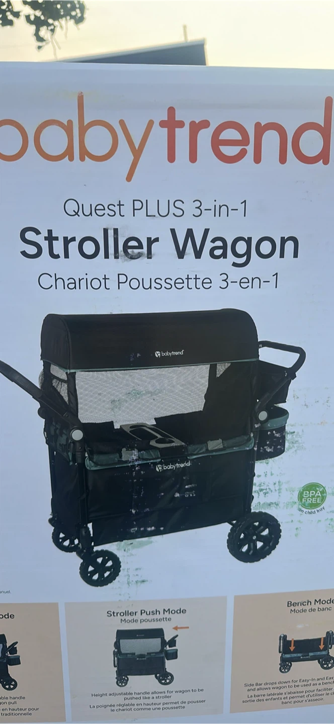 Baby Trend Quest PLUS 3-in-1 Stroller Wagon - photo 5